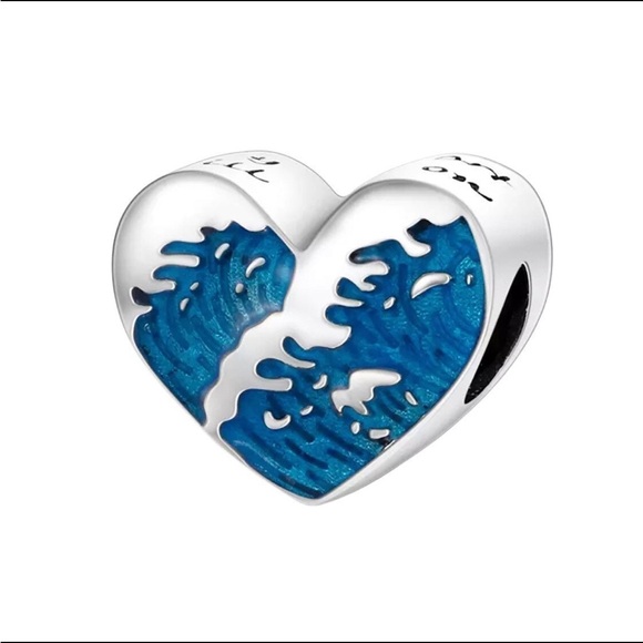 Sterling Silver Plated Pendant Charm - Picture 1 of 7